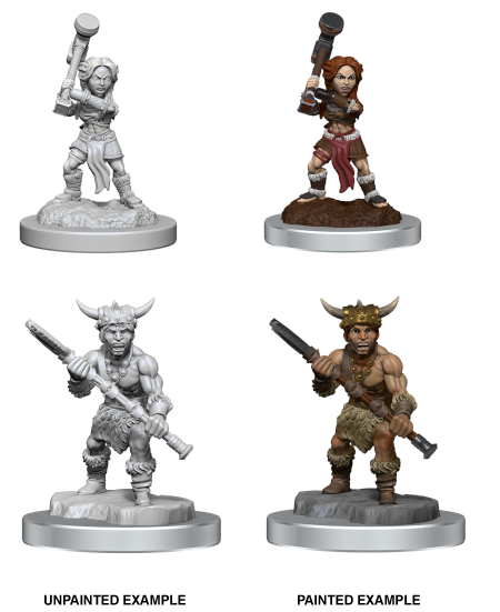 Nolzur's Marvelous Miniatures: Halfling Barbarians