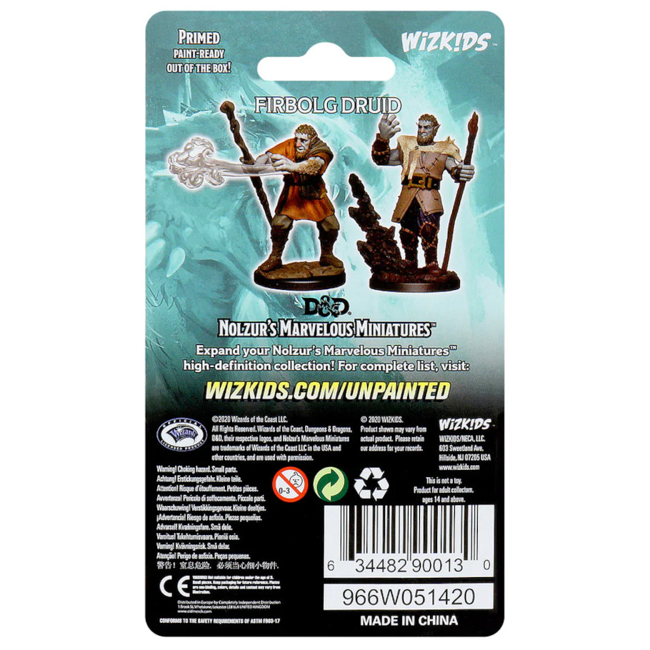 Nolzur's Marvelous Miniatures: Firbolg Druid Male