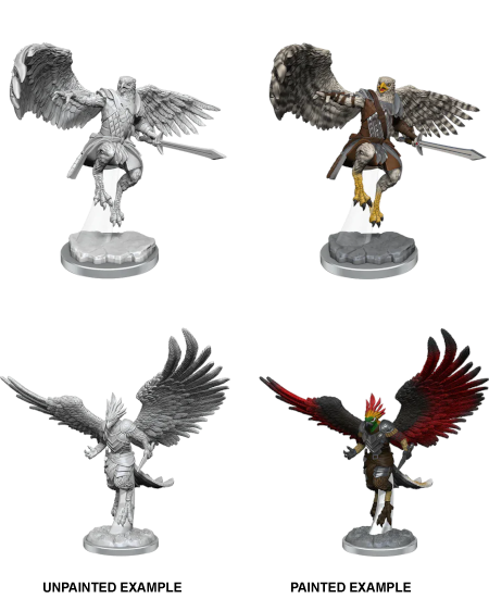 Nolzur's Marvelous Miniatures: Aarakocra Paladins