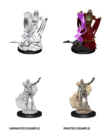 Nolzur's Marvelous Miniatures: Lich & Mummy Lord