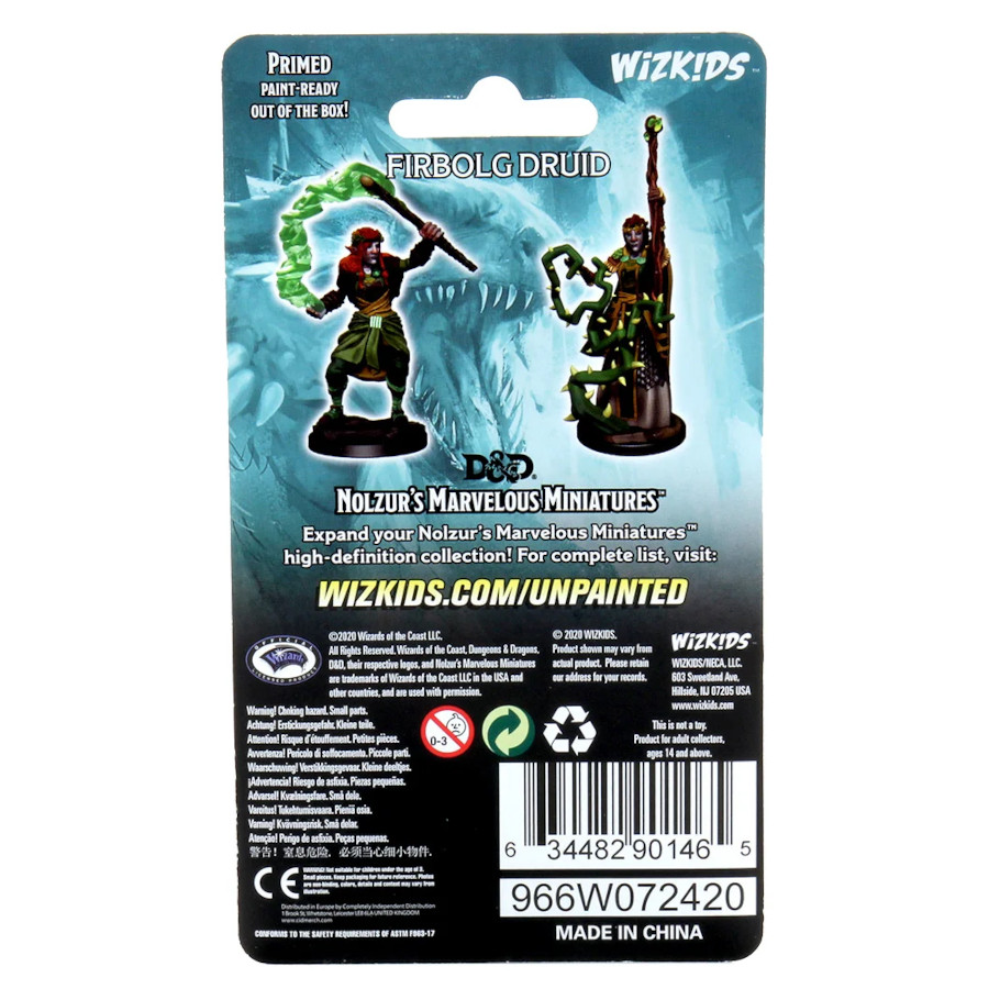 Nolzur's Marvelous Miniatures: Firbolg Druid Female