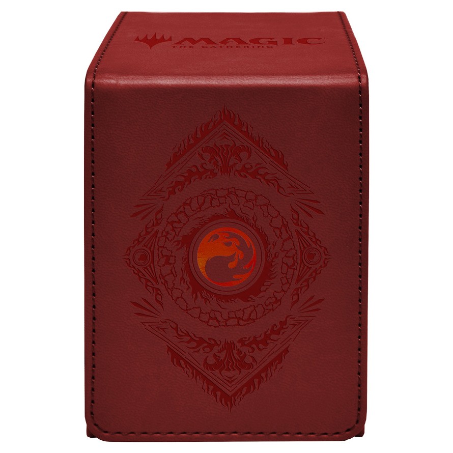 Deck Box: MTG Mana 7 Mountain Alcove Flip