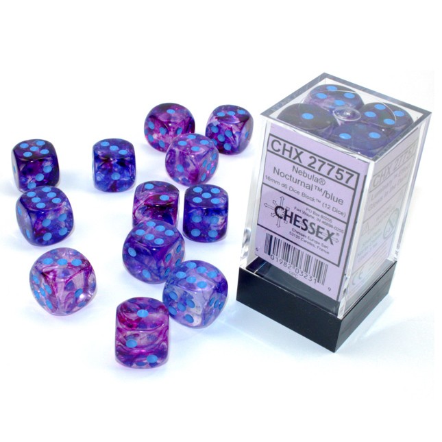 Dice: 12d6 Nebula Nocturnal/blue