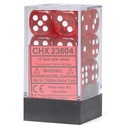 Dice: 12d6 Translucent Red/white