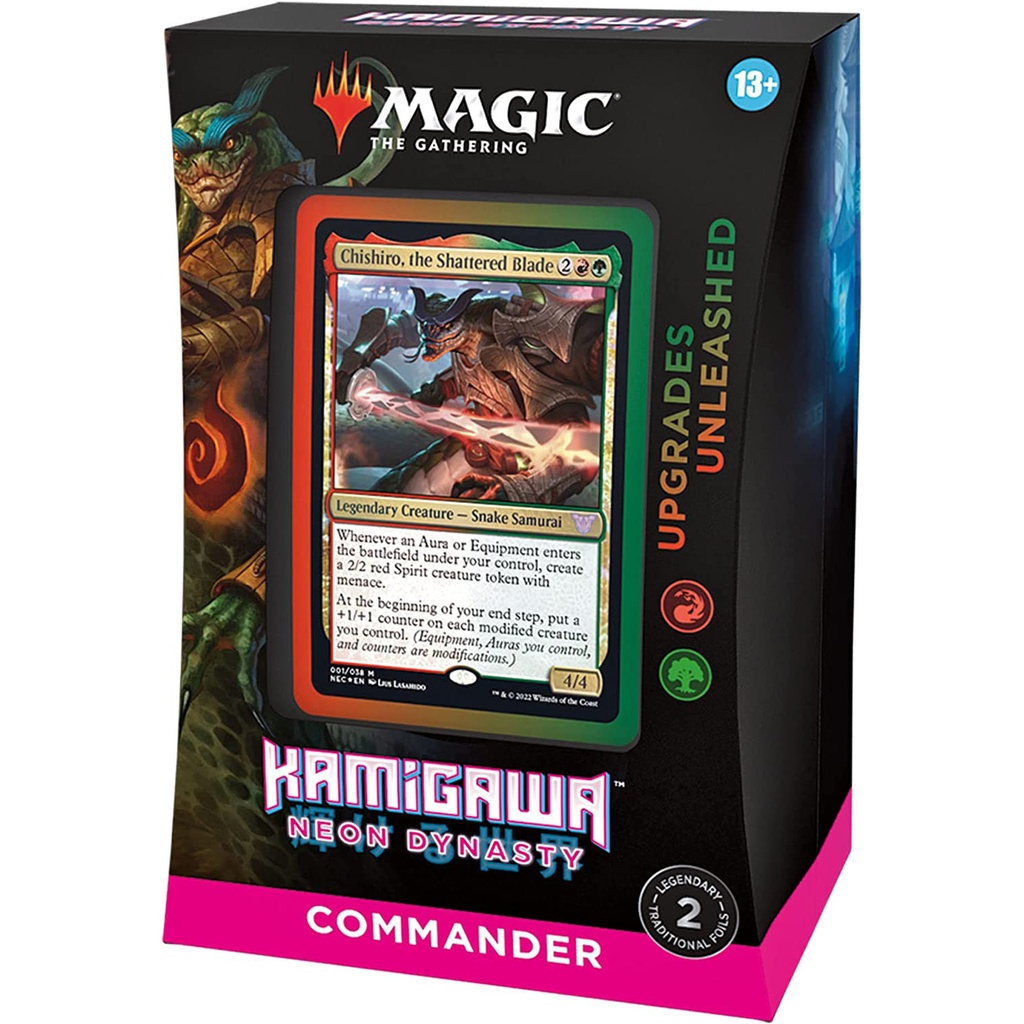 MTG: Kamigawa - Neon Dynasty Commander Deck (Upgrades Unleashed)