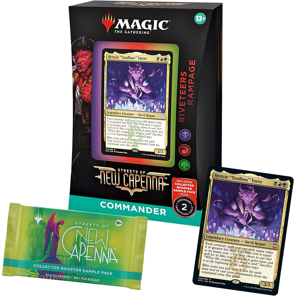 MTG: Streets of New Capenna Commander Deck (Riveteers Rampage)