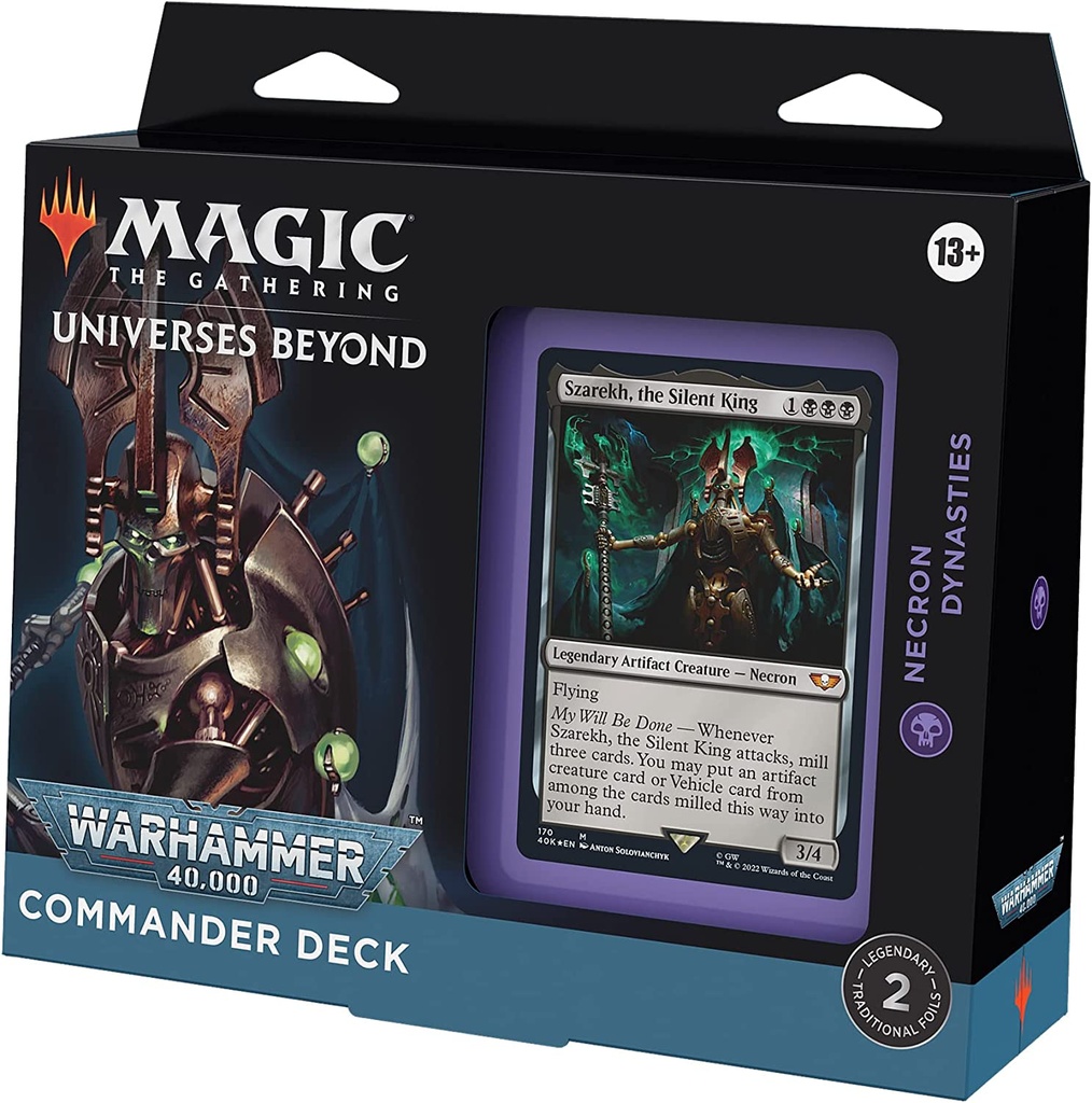 MTG: Universes Beyond - Warhammer 40,000 Commander Deck (Necron Dynasties)