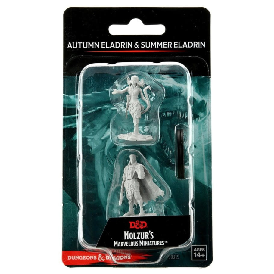 Nolzur's Marvelous Miniatures: Autumn Eladrin & Summer Eladrin