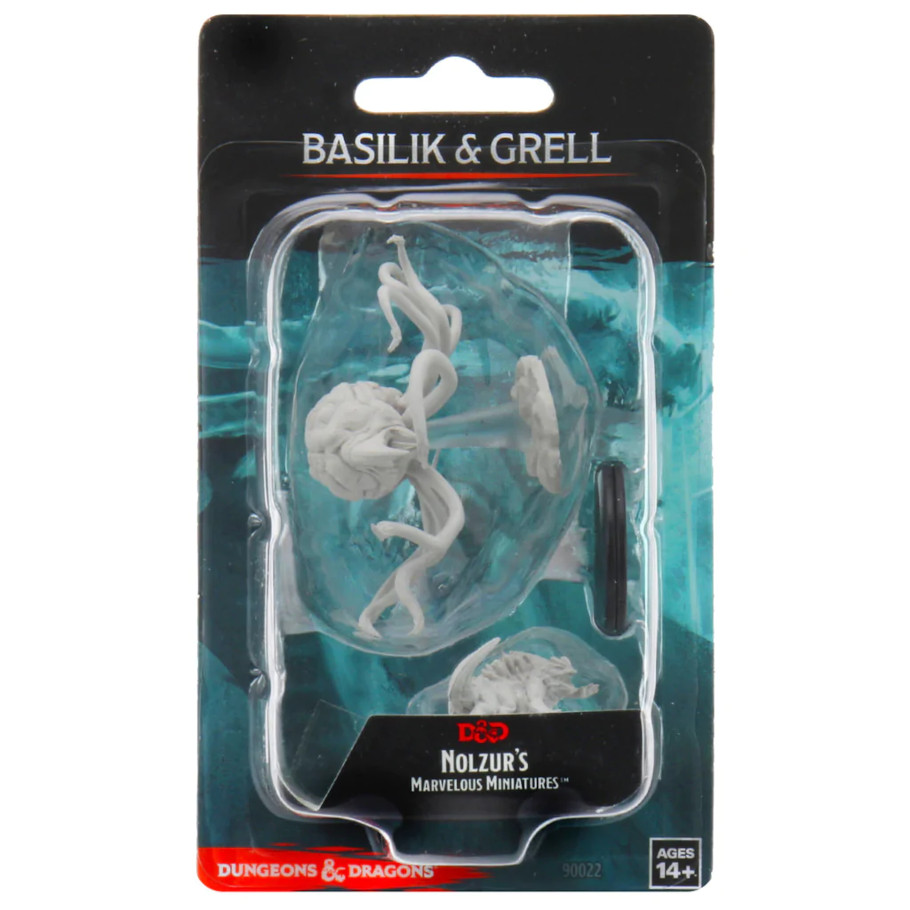 Nolzur's Marvelous Miniatures: Basilik & Grell