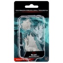 Nolzur's Marvelous Miniatures: Gold Dragon Wyrmling & Small Treasure Pile