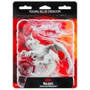 Nolzur's Marvelous Miniatures: Young Blue Dragon W08