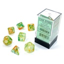 Dice: 7-set Nebula Spring/white