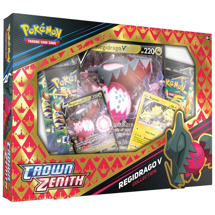 Pokémon: Sword & Shield Crown Zenith Regidrago V Collection