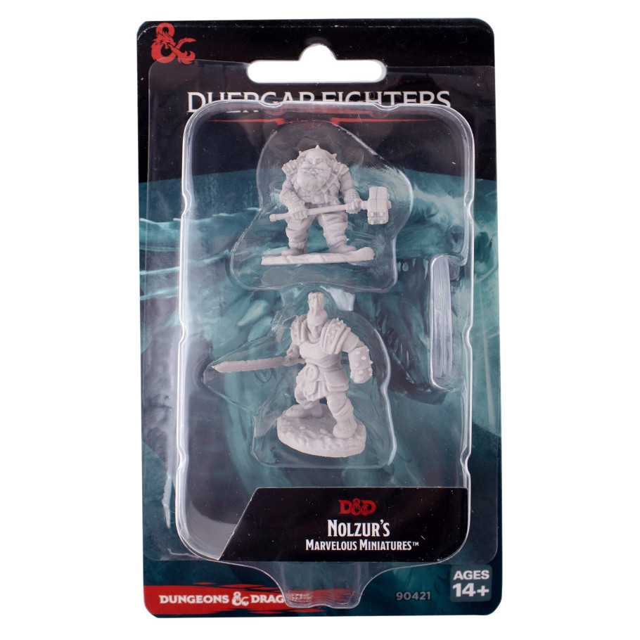 Nolzur's Marvelous Miniatures:  Duergar Fighters