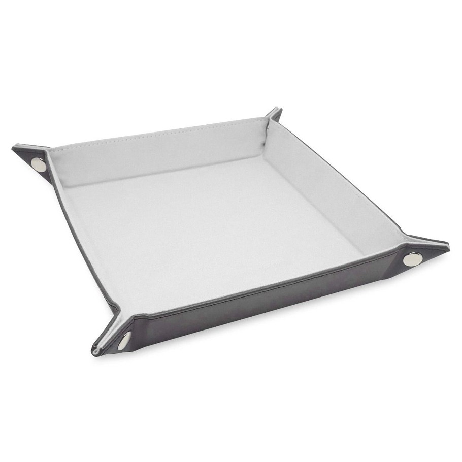 Dice Tray: LX, Square, White