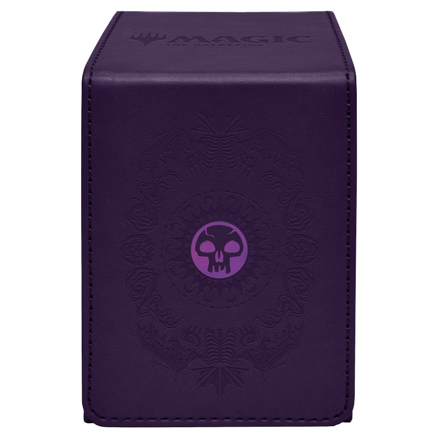 Deck Box: MTG Mana 7 Swamp Alcove Flip