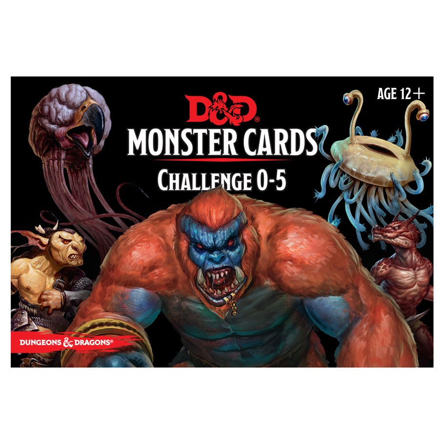 D&D: Monster Cards Challenge 0-5