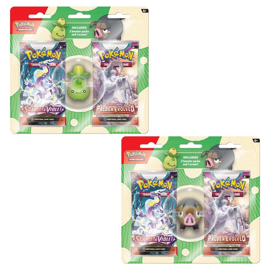 Pokémon: Back to School Eraser Blister 2023