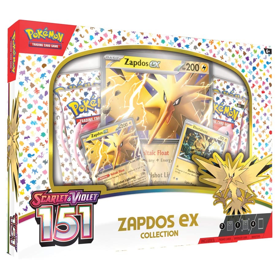 Pokémon: Scarlet & Violet 151 Zapdos ex Collection