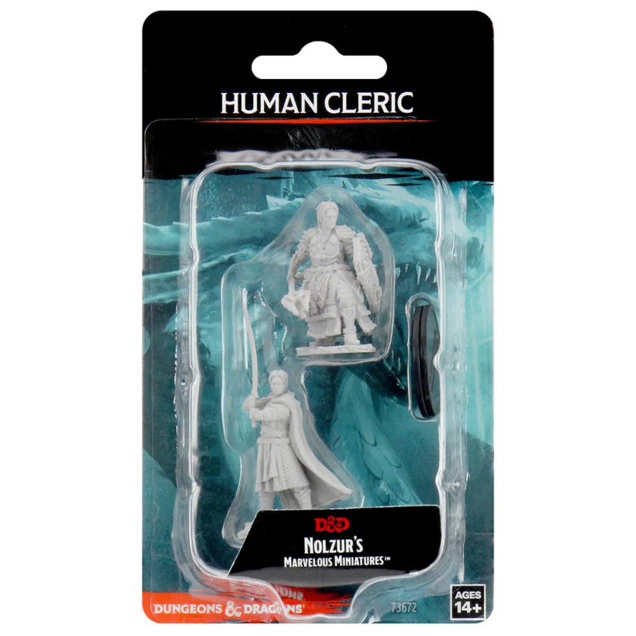 Nolzur's Marvelous Miniatures: Human Cleric Male