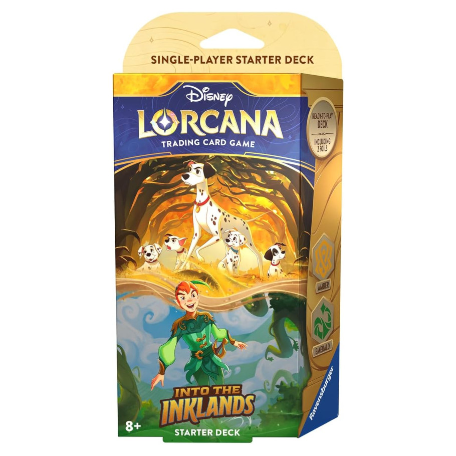 Disney Lorcana: Into the Inklands Starter Deck (Amber & Emerald)