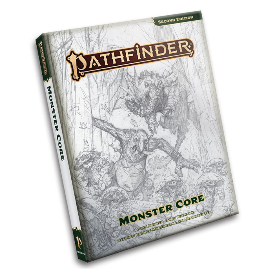 Pathfinder 2E: Monster Core (Sketch Cover)
