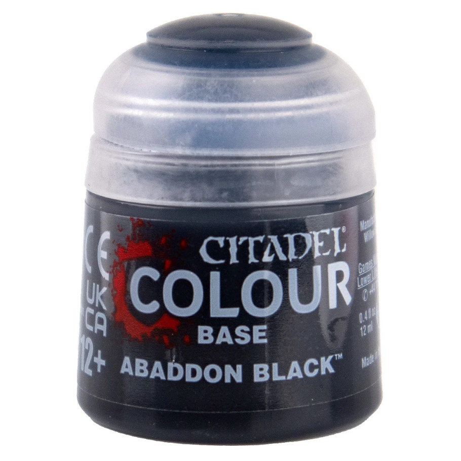 Citadel Paint: Base: Abaddon Black