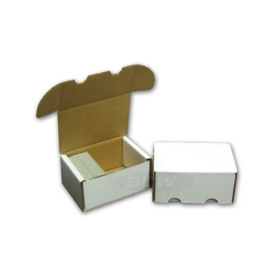 300 Count Corrugated Cardboard Storage Box