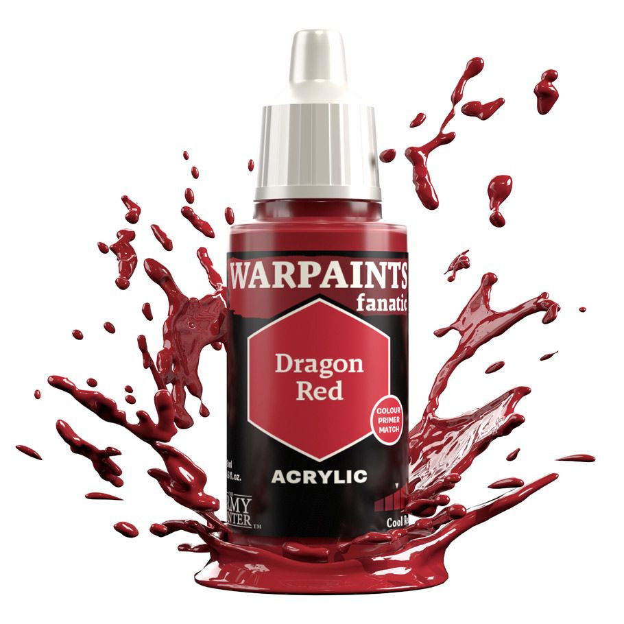 Army Painter Warpaints Fanatic: Dragon Red
