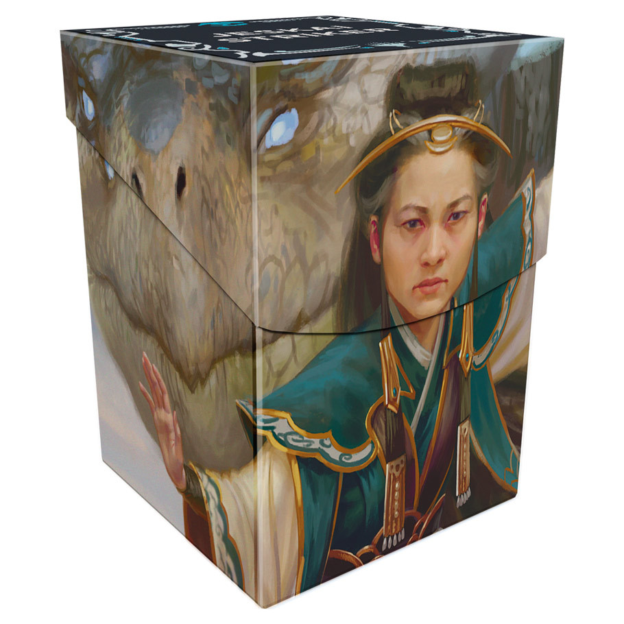 Deck Box: MTG Tarkir Dragonstorm Shiko and Narset, Unified / Elsha, Threefold Master (Jeskai Striker Commander Deck) 100+