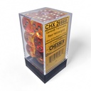 Dice: 12d6 Gemini Translucent Red-Yellow/gold