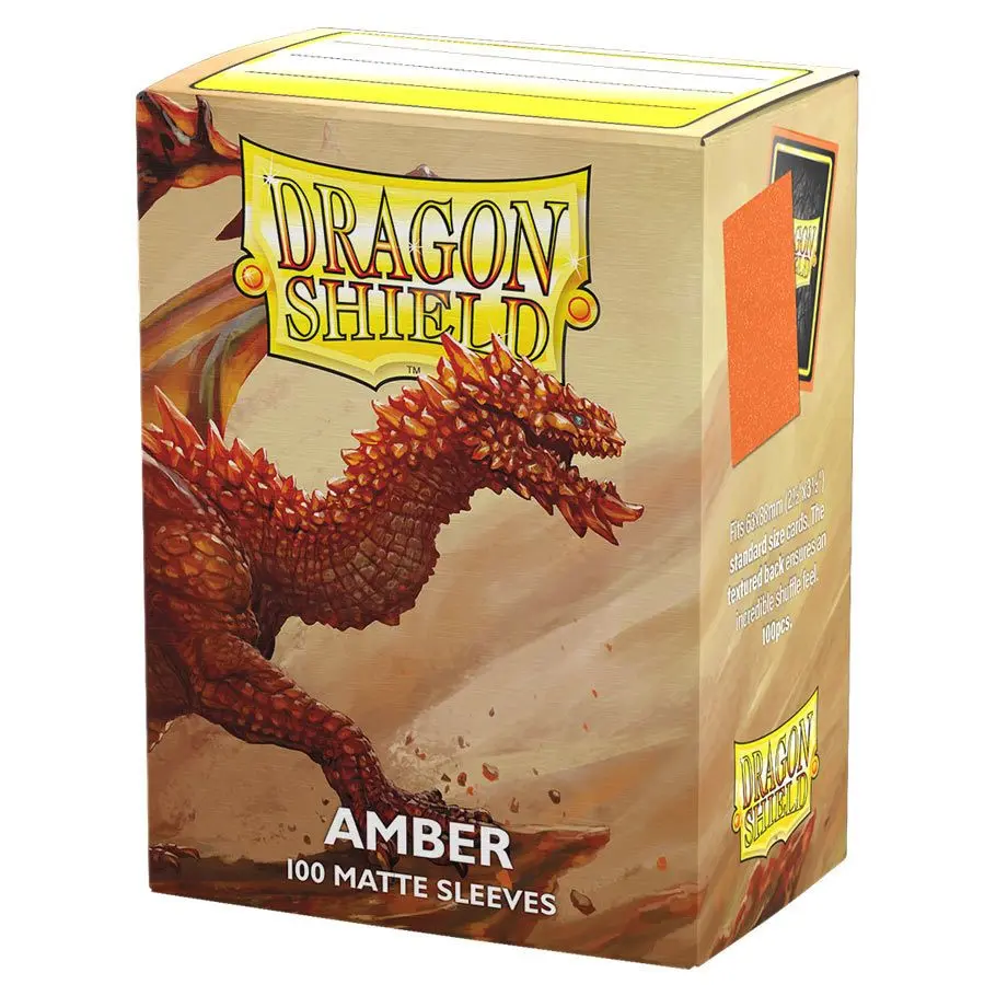 Dragon Shield: Matte Amber (100)