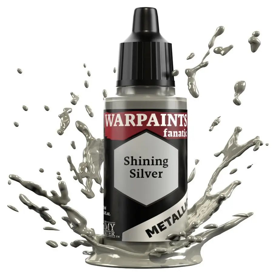 Army Painter Warpaints Fanatic Metallic: Shining Silver