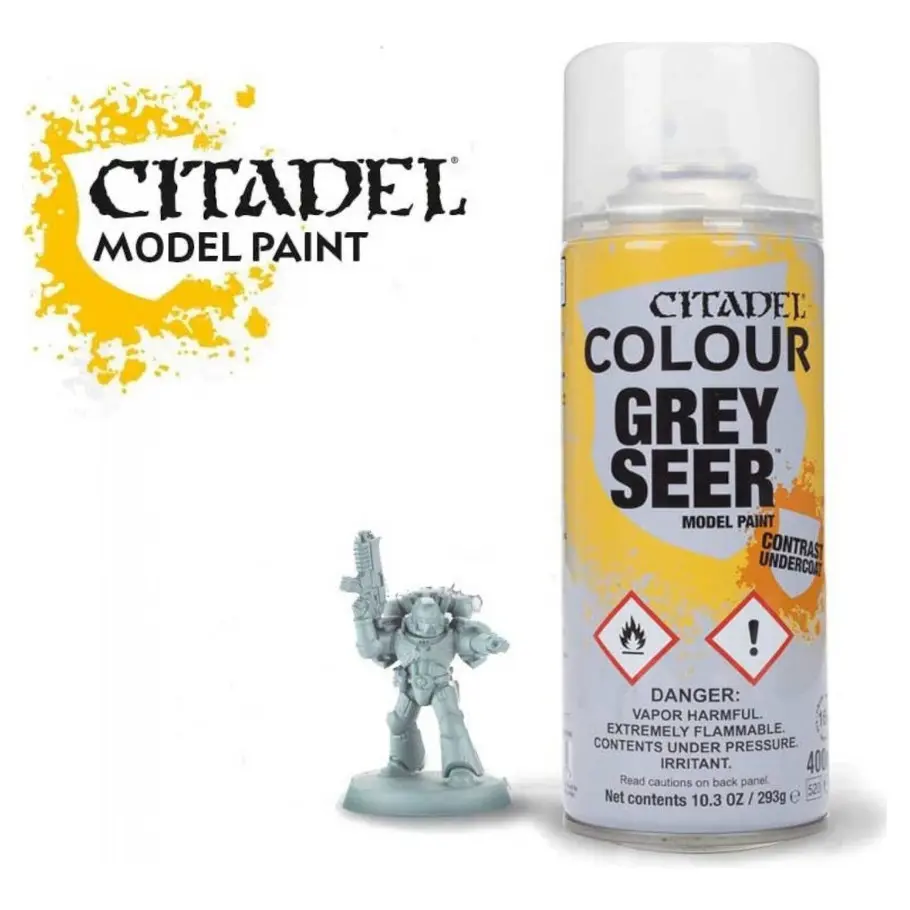 Citadel Paint: Grey Seer Spray Paint