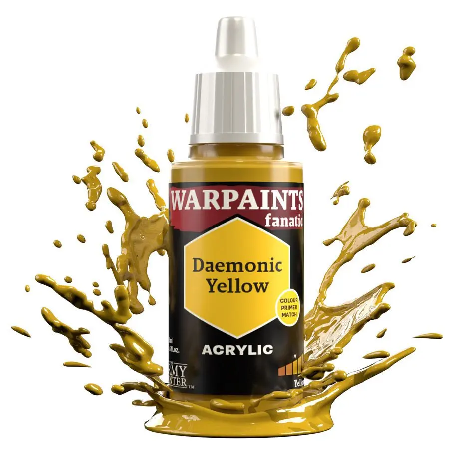 Army Painter Warpaints Fanatic: Daemonic Yellow
