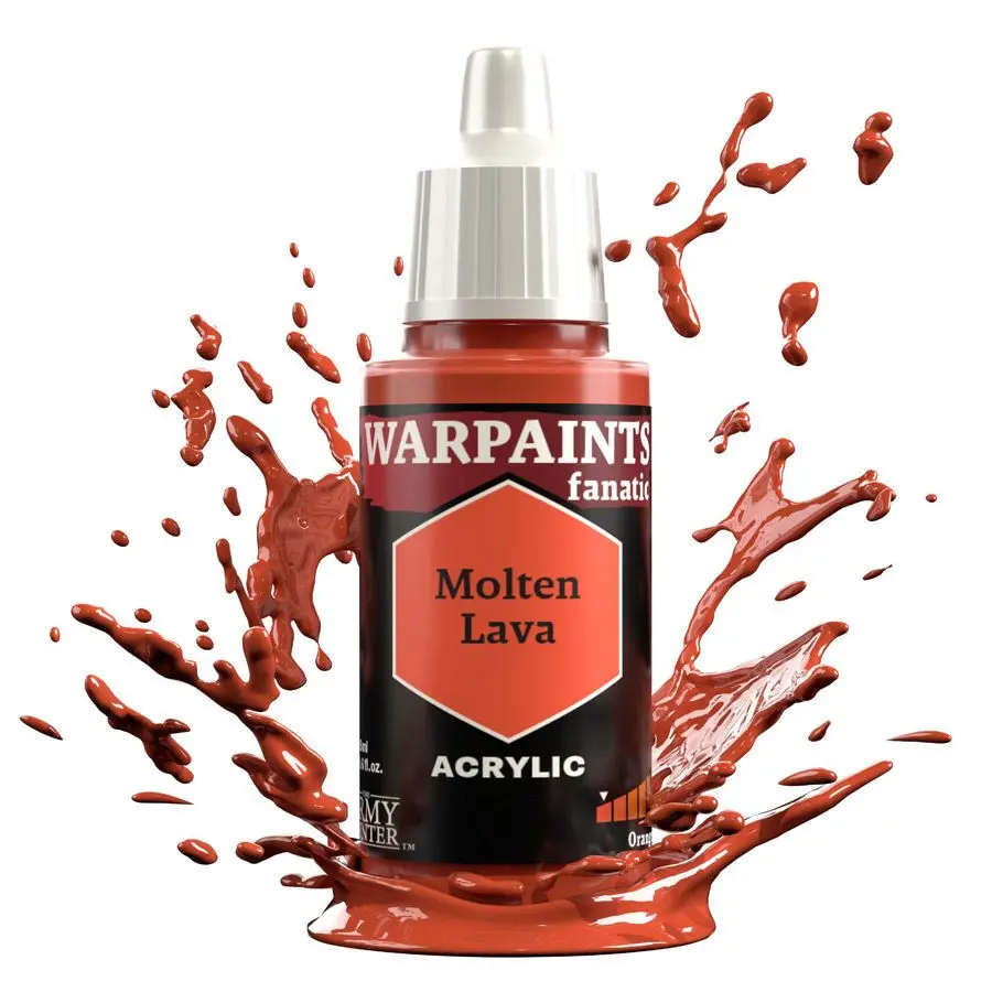 Army Painter Warpaints Fanatic: Molten Lava