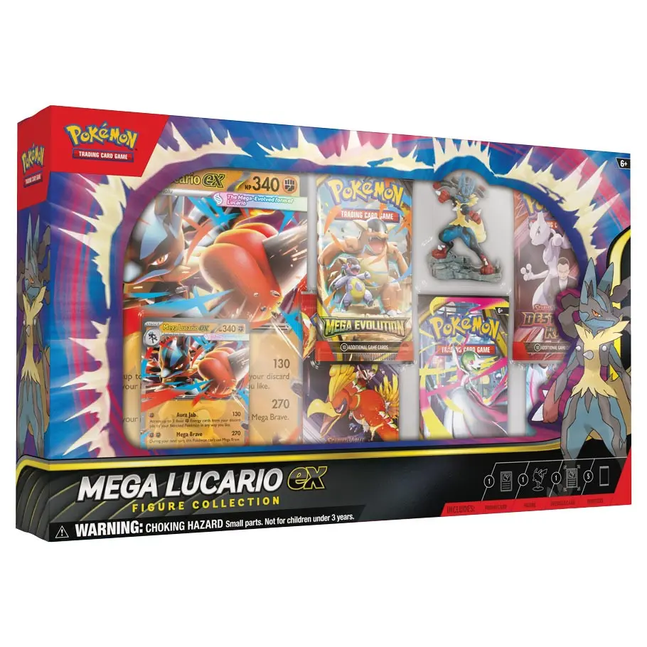 Pokémon: Mega Lucario ex Figure Collection