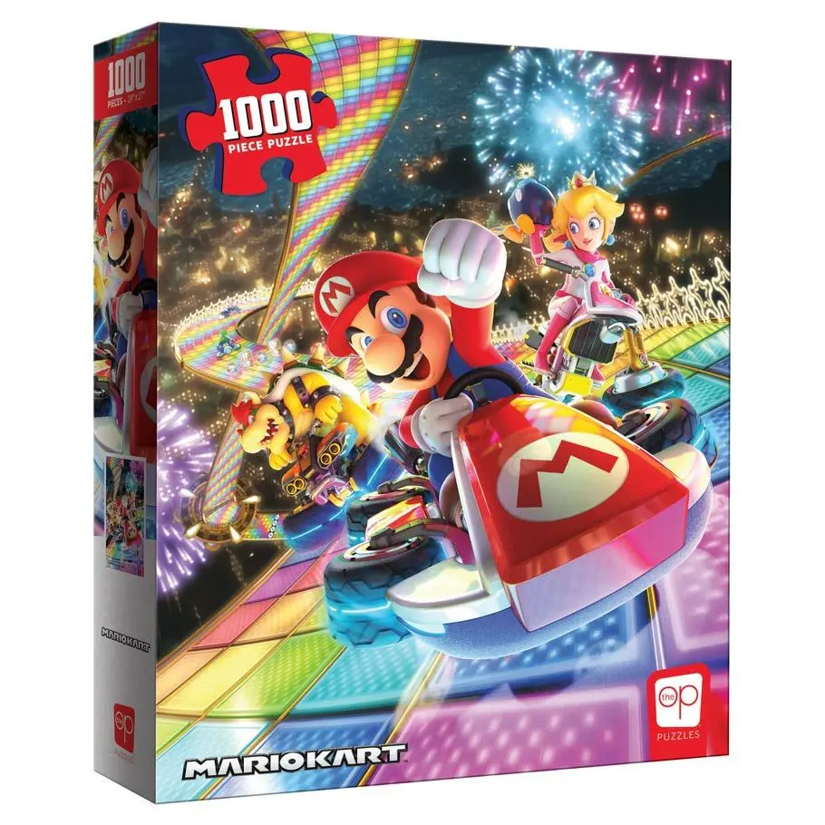 Puzzle: Mario Kart "Rainbow Road" 1000pc