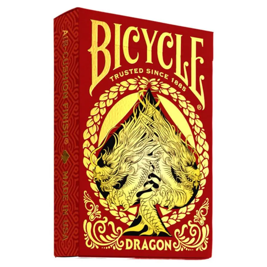 Bicycle Playing Cards: Dragon Red