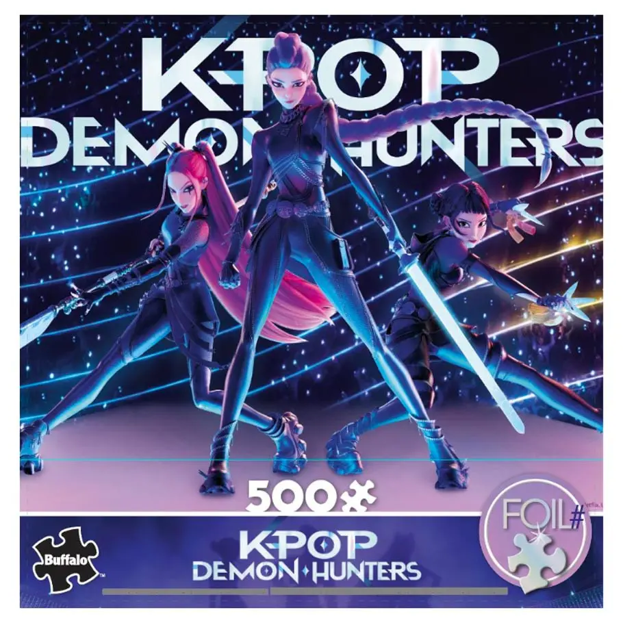 Puzzle: K-Pop Demon Hunters Huntrix Battle Foil 500pc