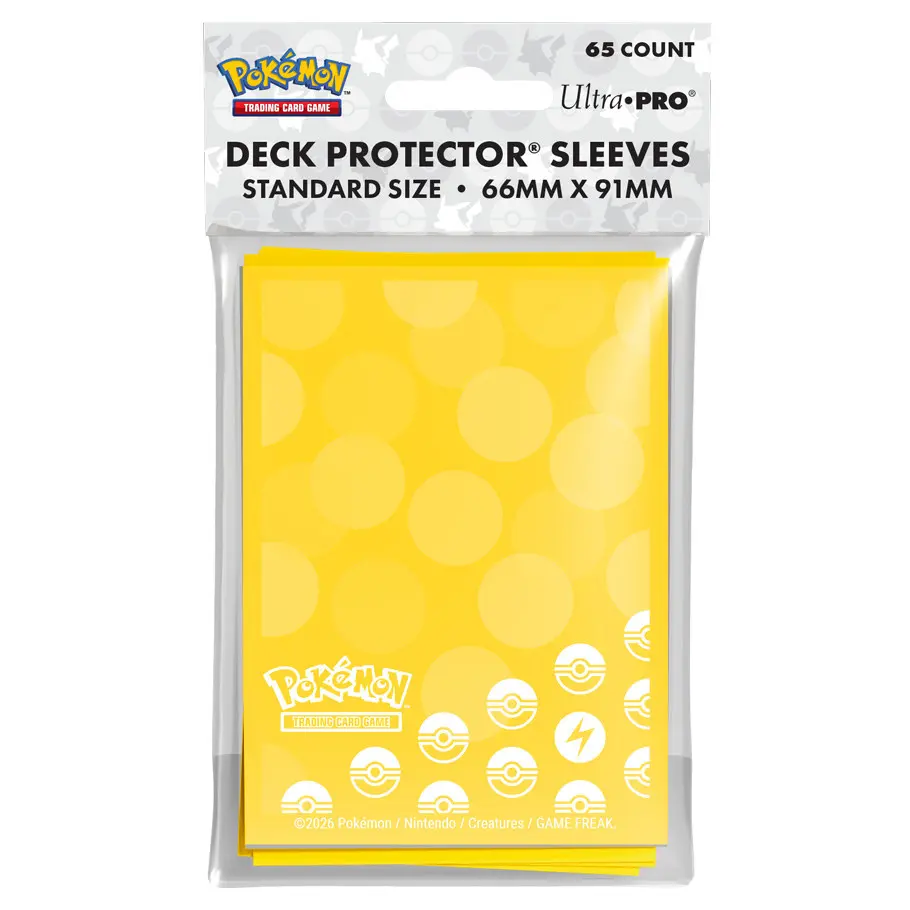 Deck Protector: Pokémon: Lightning Type Energy (65)