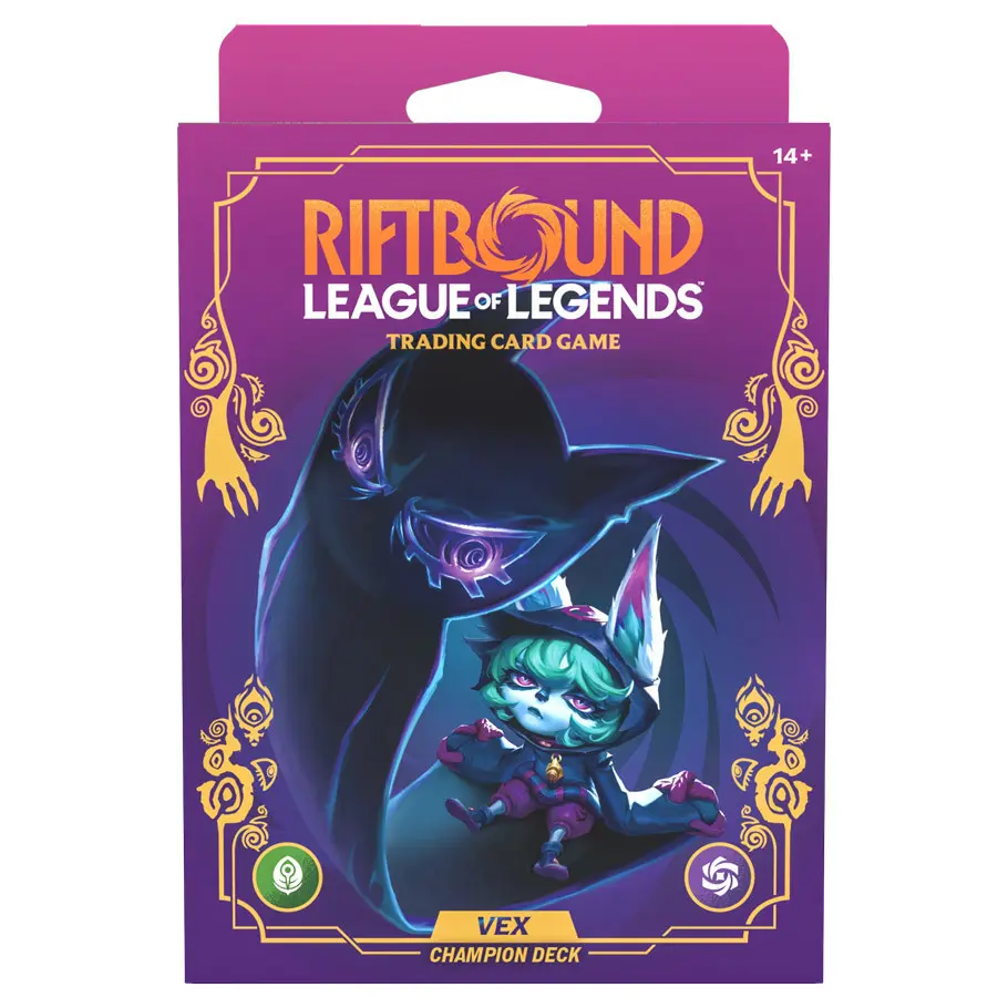 Riftbound: Unleashed Champion Deck (Vex)