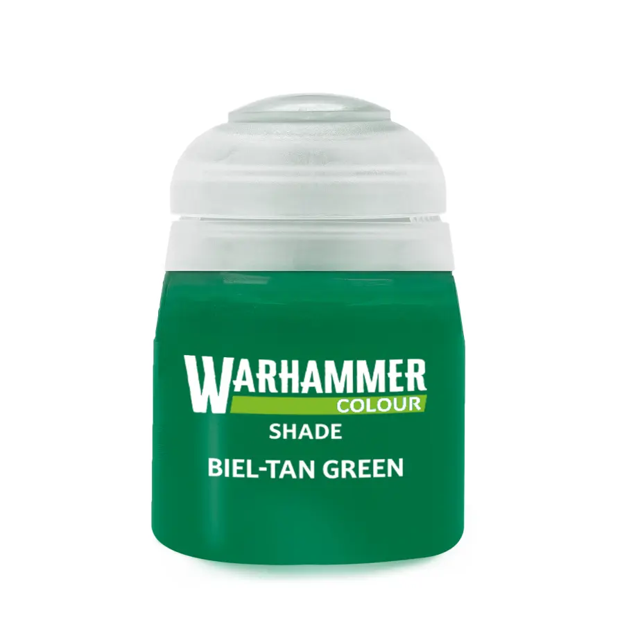 Warhammer Colour:  Shade: Biel-Tan Green