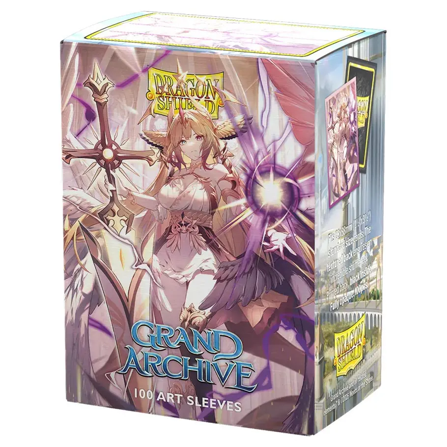 Dragon Shield: Matte Dual Art Grand Archive Haniel, Archangel of Spectra (100)