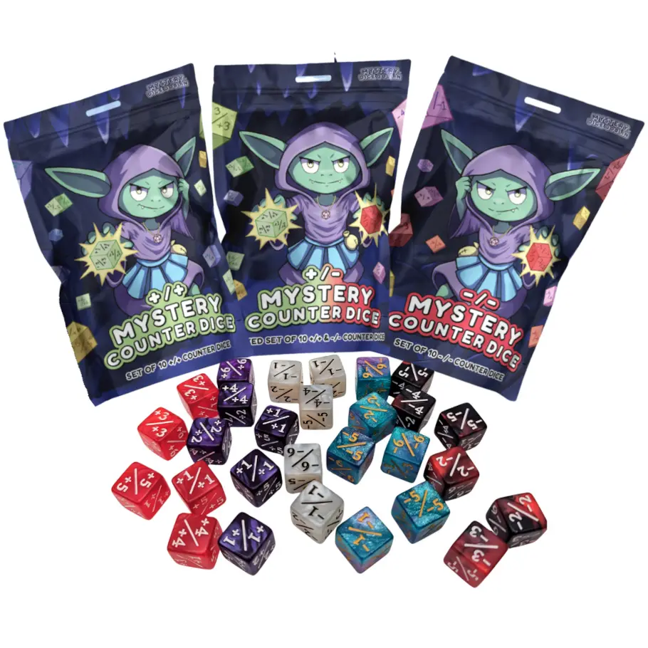 Mystery Dice Goblin: Counter Dice Mystery Bags