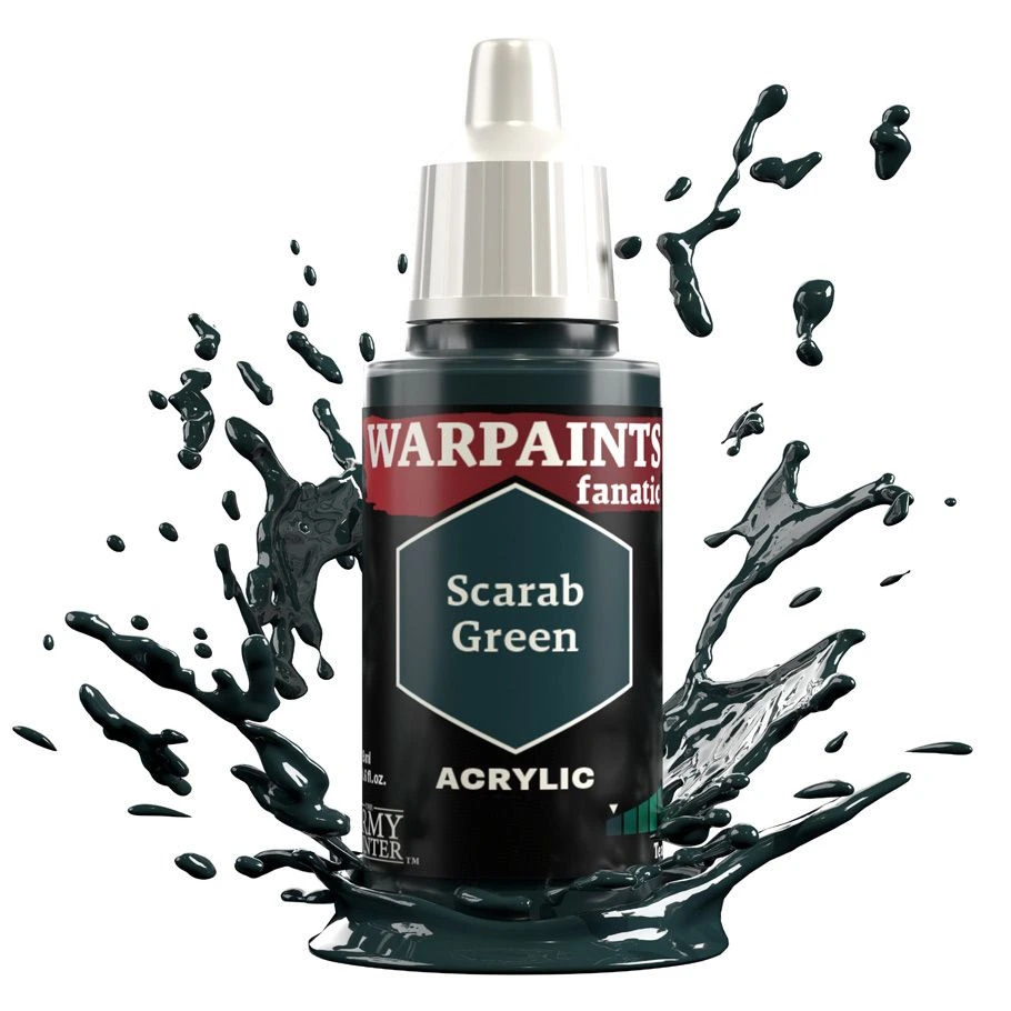 Army Painter Warpaints Fanatic: Scarab Green