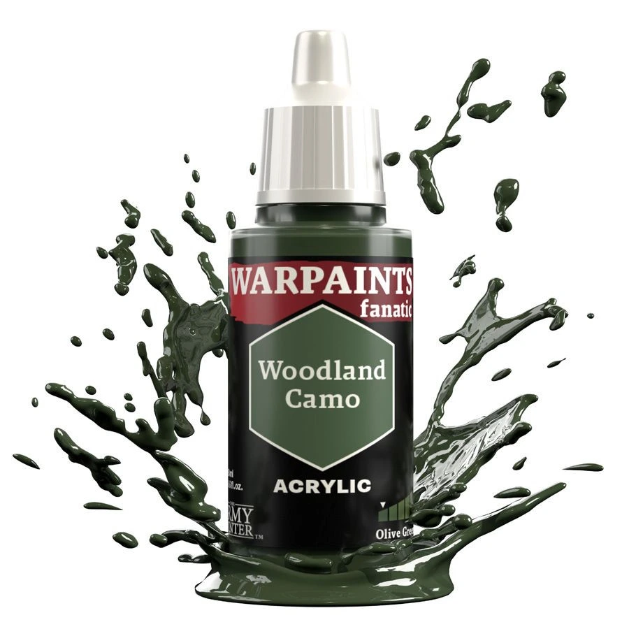 Army Painter Warpaints Fanatic: Woodland Camo