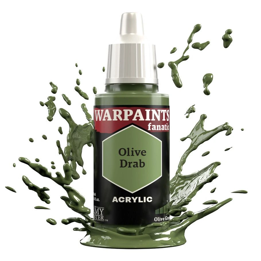 [AMYWP3070] Army Painter Warpaints Fanatic: Olive Drab