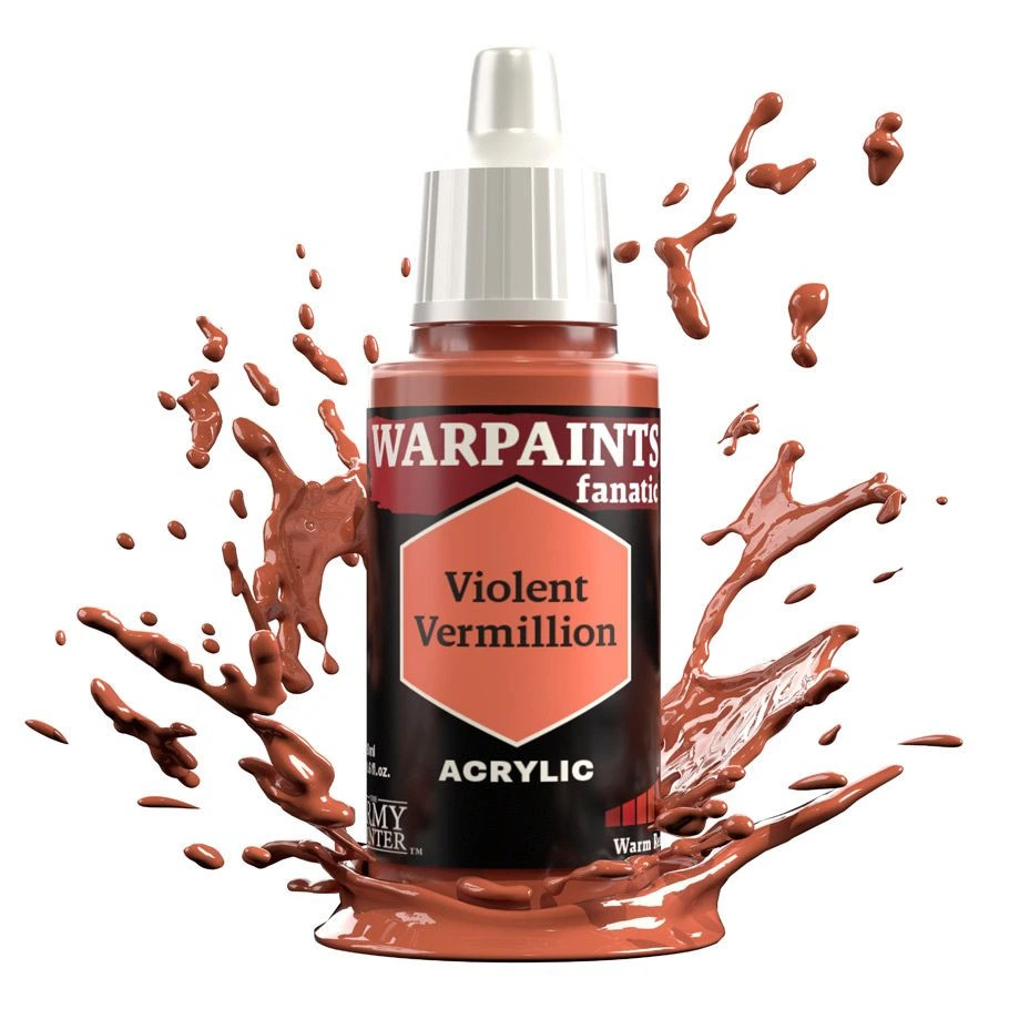 Army Painter Warpaints Fanatic: Violent Vermilion