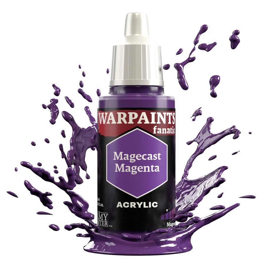 [AMYWP3134] Army Painter Warpaints Fanatic: Magecast Magenta